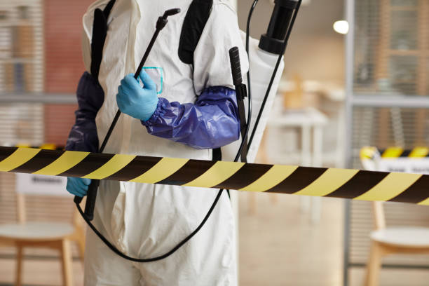 Professional Biohazard Cleanup technician working in Miami, FL
